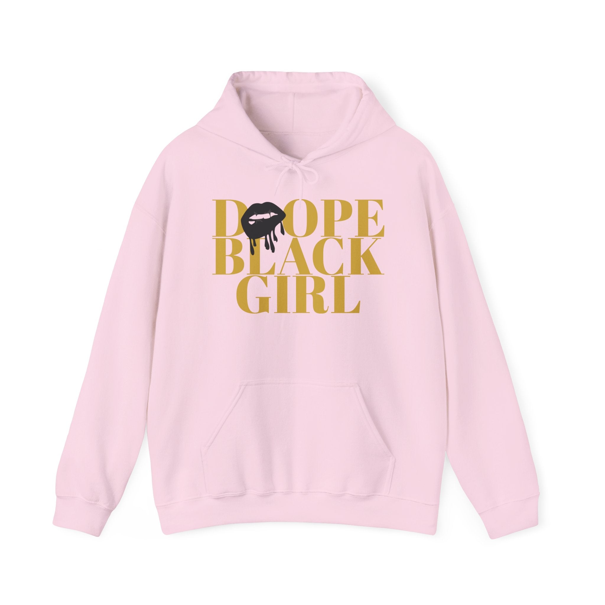 Dope Black Girl Hoodie, Unisex Sweatshirt, Empowerment Gift, Casual Streetwear, Black History Month Apparel, Birthday Gift