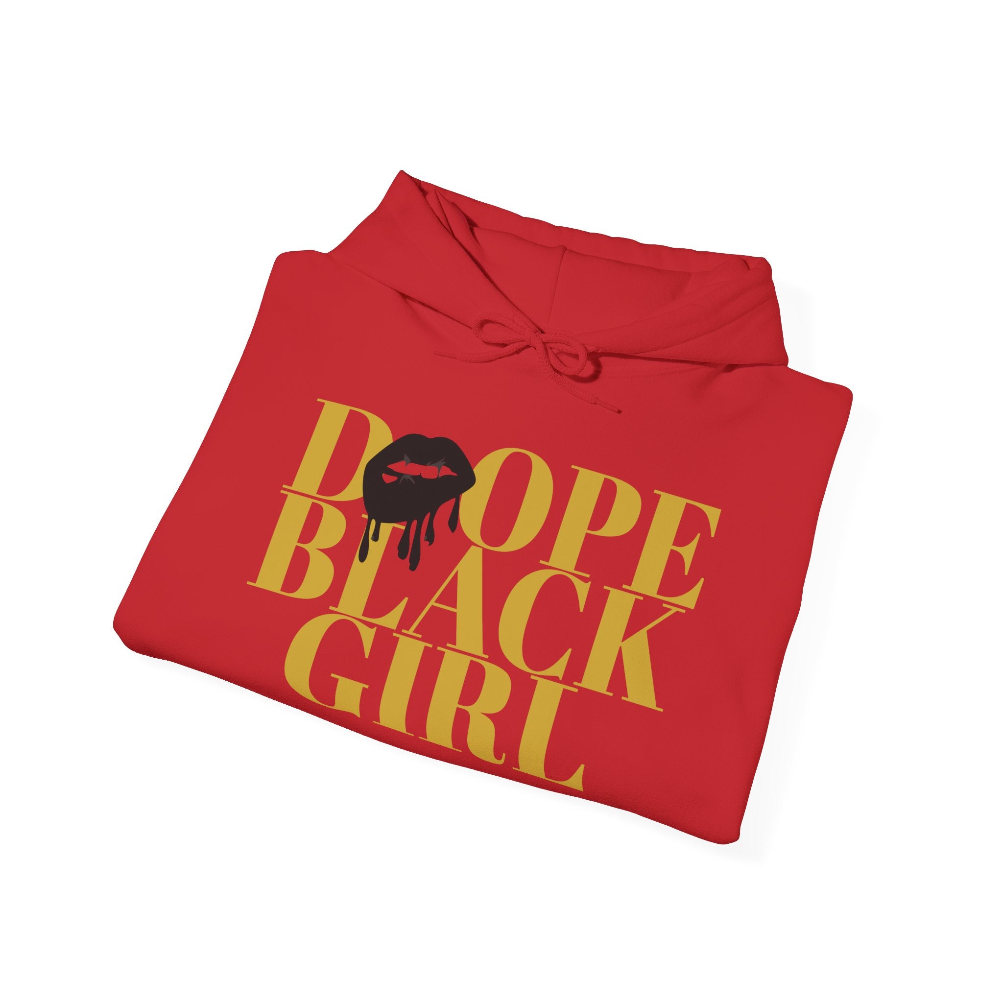 Dope Black Girl Hoodie, Unisex Sweatshirt, Empowerment Gift, Casual Streetwear, Black History Month Apparel, Birthday Gift